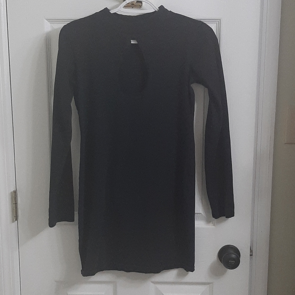 Motel keyhole mini dress